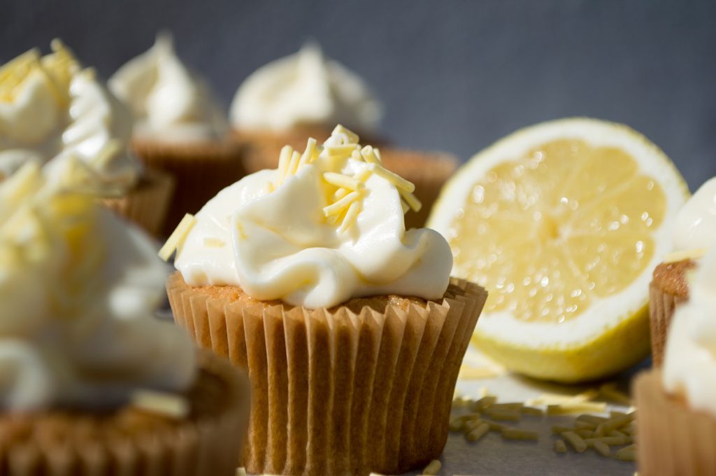 Cupcakes med citron og pastinak